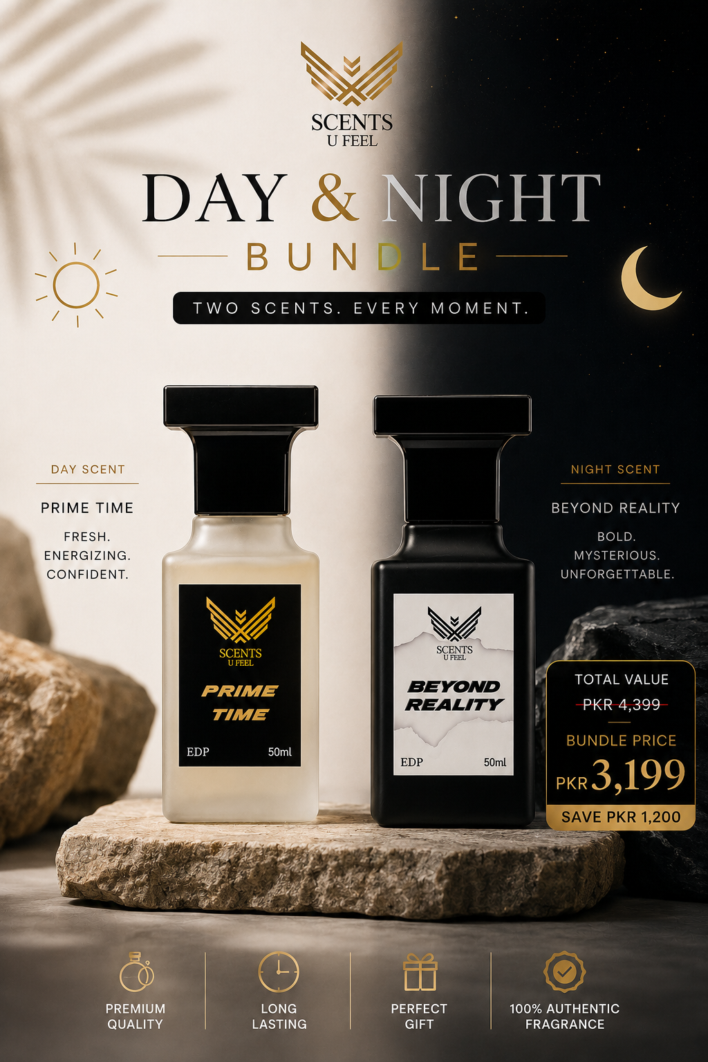 Day & Night Perfume Bundle β 2 Premium Fragrances for Every Occasion