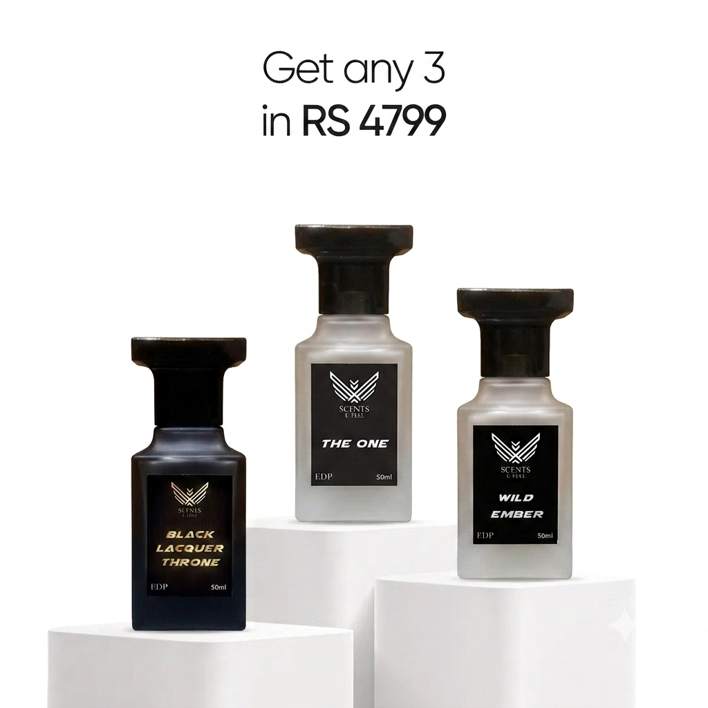 The Trio Set – Choose Any 3 Fragrances (50ml EDP)