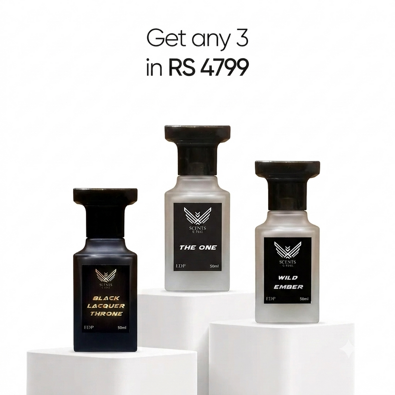 The Trio Set – Choose Any 3 Fragrances (50ml EDP)